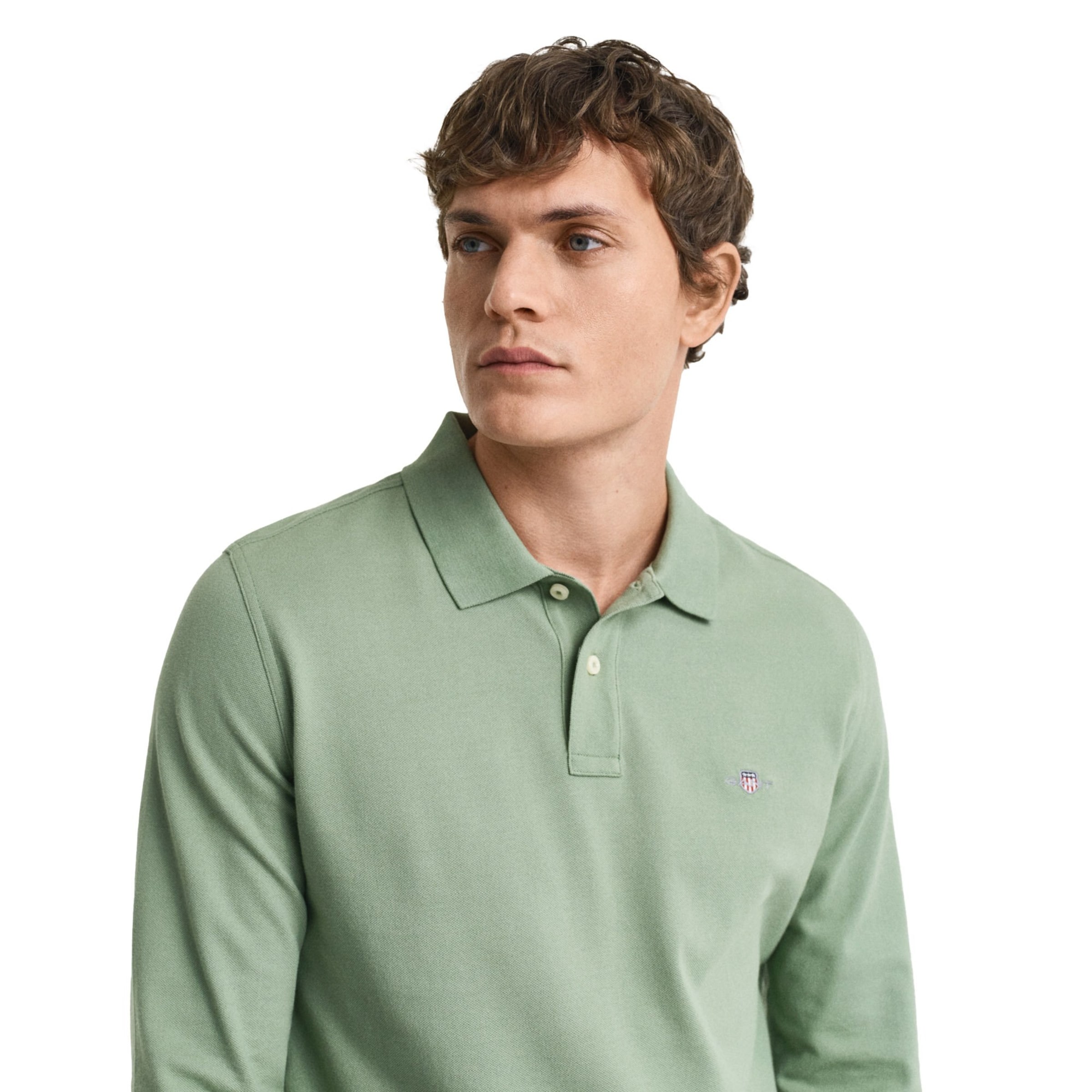 GANT Regular Fit Bluser & t-shirts i grøn