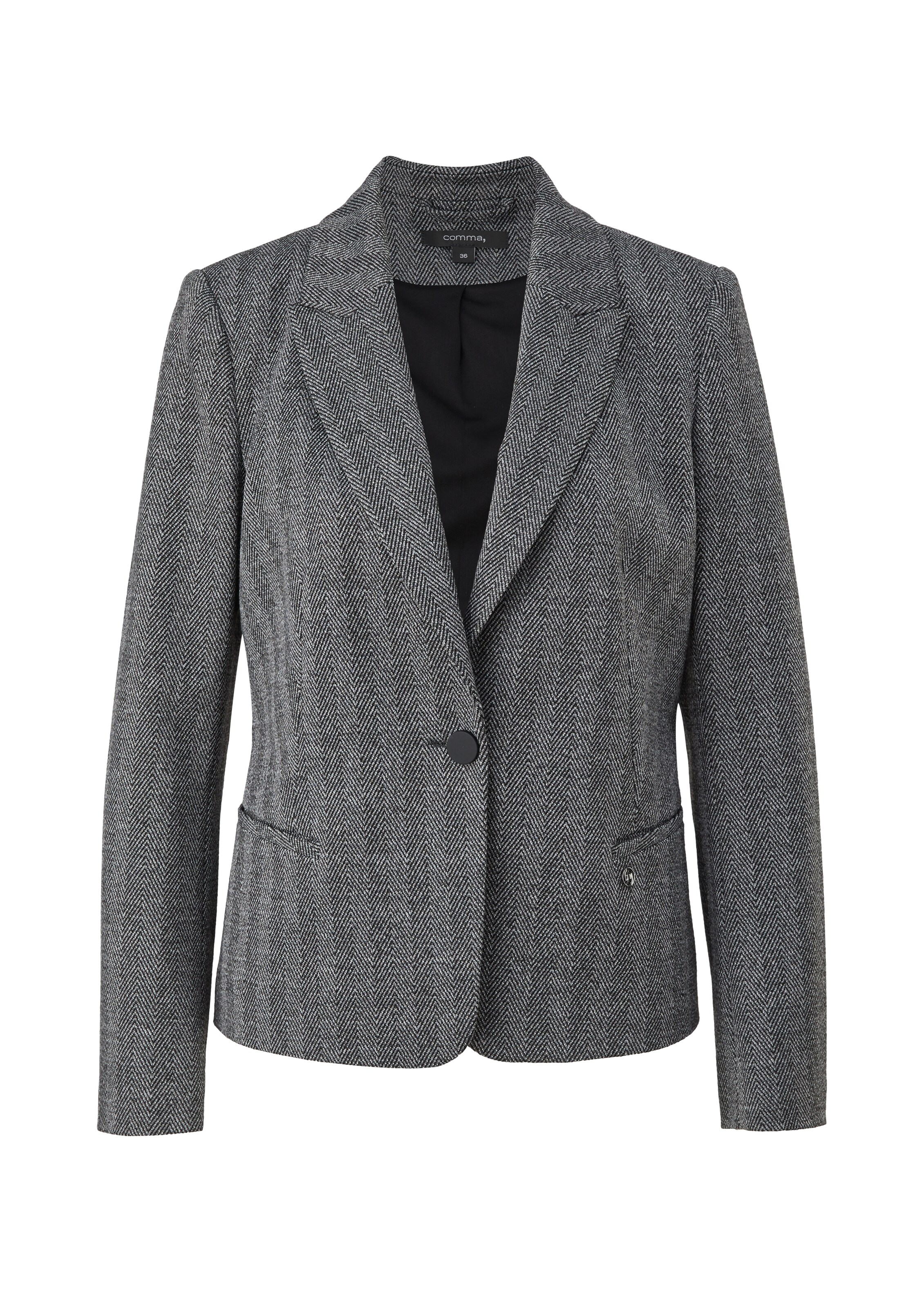 COMMA Blazer in Grau: Vorderseite