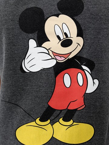 Recovered T-shirt 'Mickey Mouse Phone' i grå