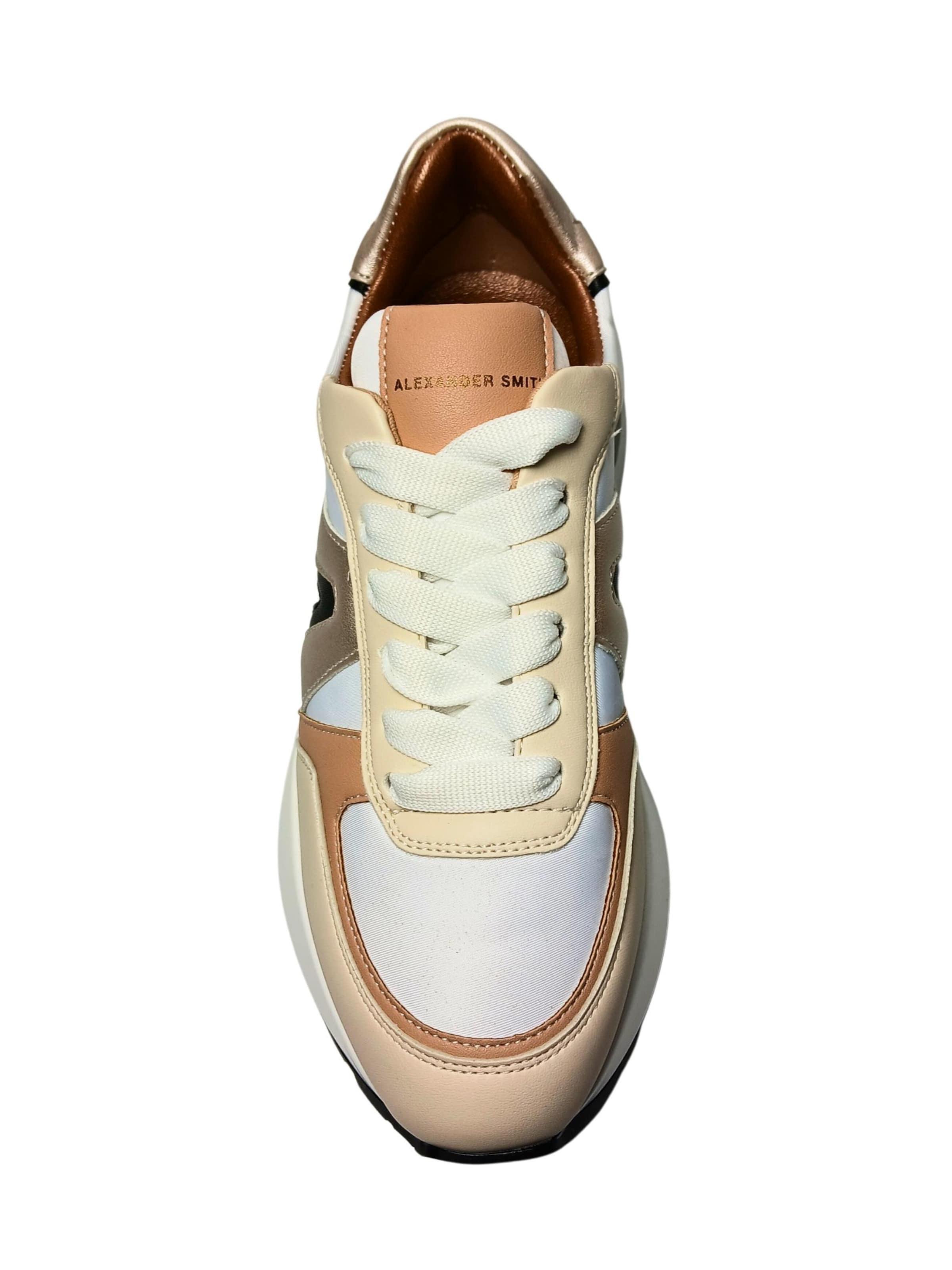Sneaker bassa di Alexander Smith in beige