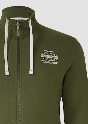 Veste de survêtement s.Oliver en vert