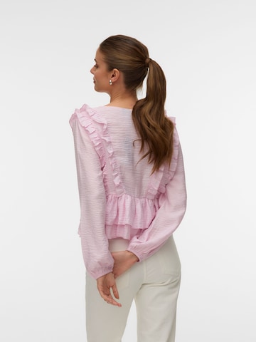 VERO MODA Blouse 'VMZoey' in Pink