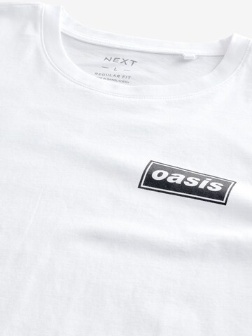 Next - Camiseta en blanco
