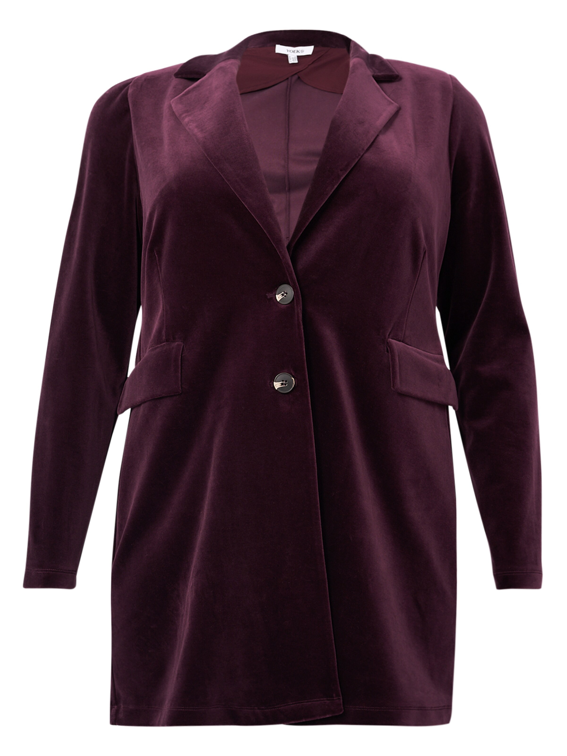 YOEK Blazers in Rood: voorkant