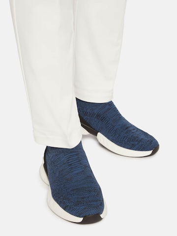 Boggi Milano Slip-ons 'Willow' in Blauw: voorkant