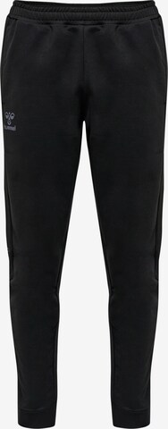Hummel Regular Workout Pants 'OFFGRID' in Black: front