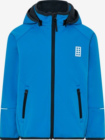 LEGO® kidswear Athletic Fleece Jacket 'Sky 764' in Blue: front