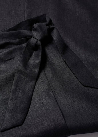 MANGO Spódnica 'newpareo' w kolorze czarny