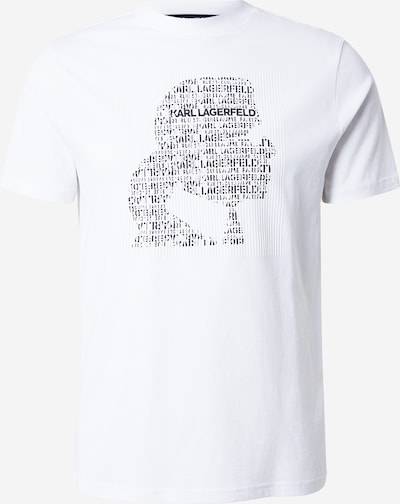 Marškinėliai iš Karl Lagerfeld, spalva – juoda / balta, Prekių apžvalga