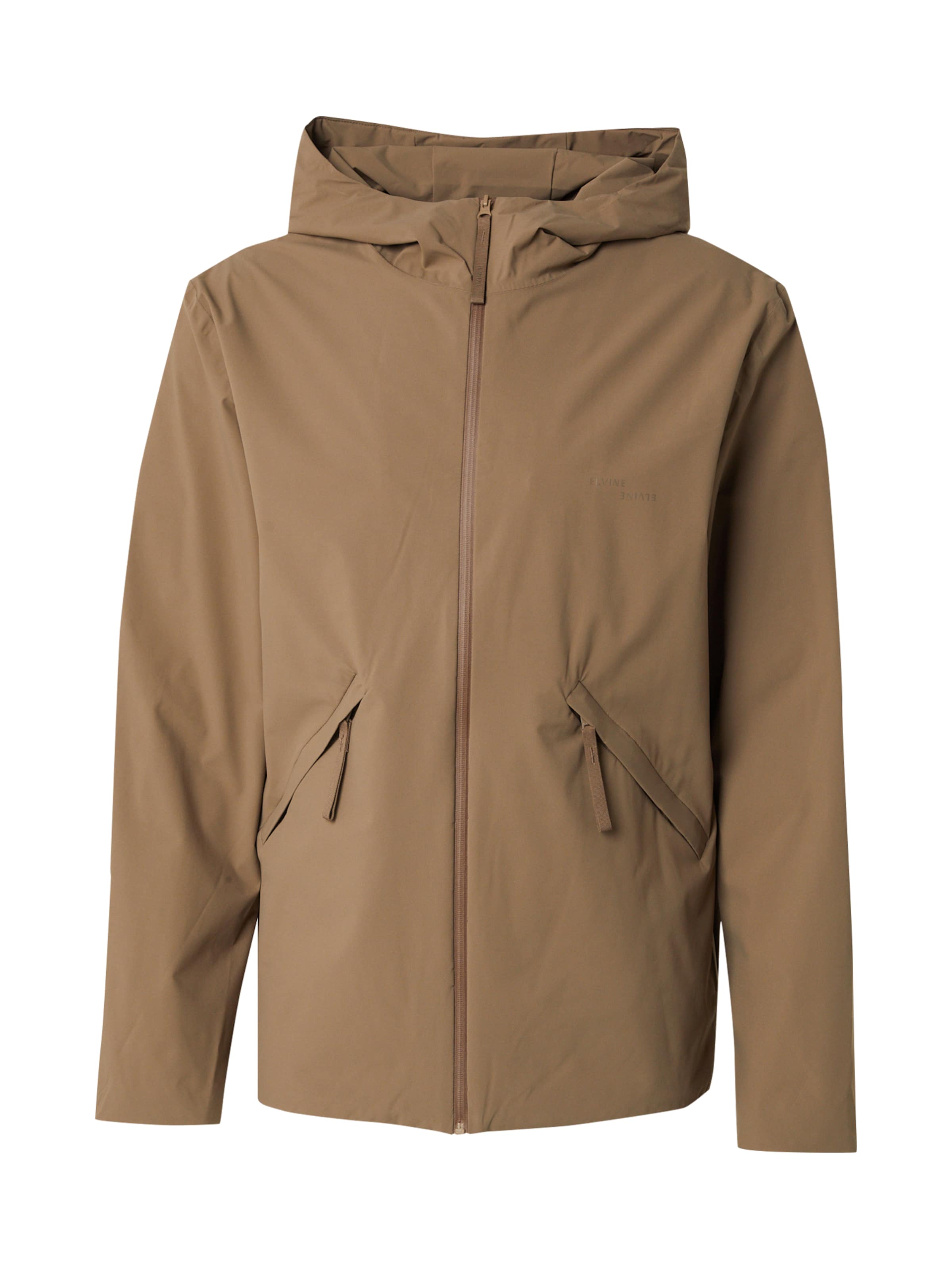 elvine Overgangsjakke 'Harwin' i brun: forside