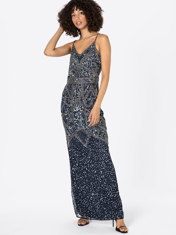 Sistaglam Evening Dress 'FLORY' in Blue