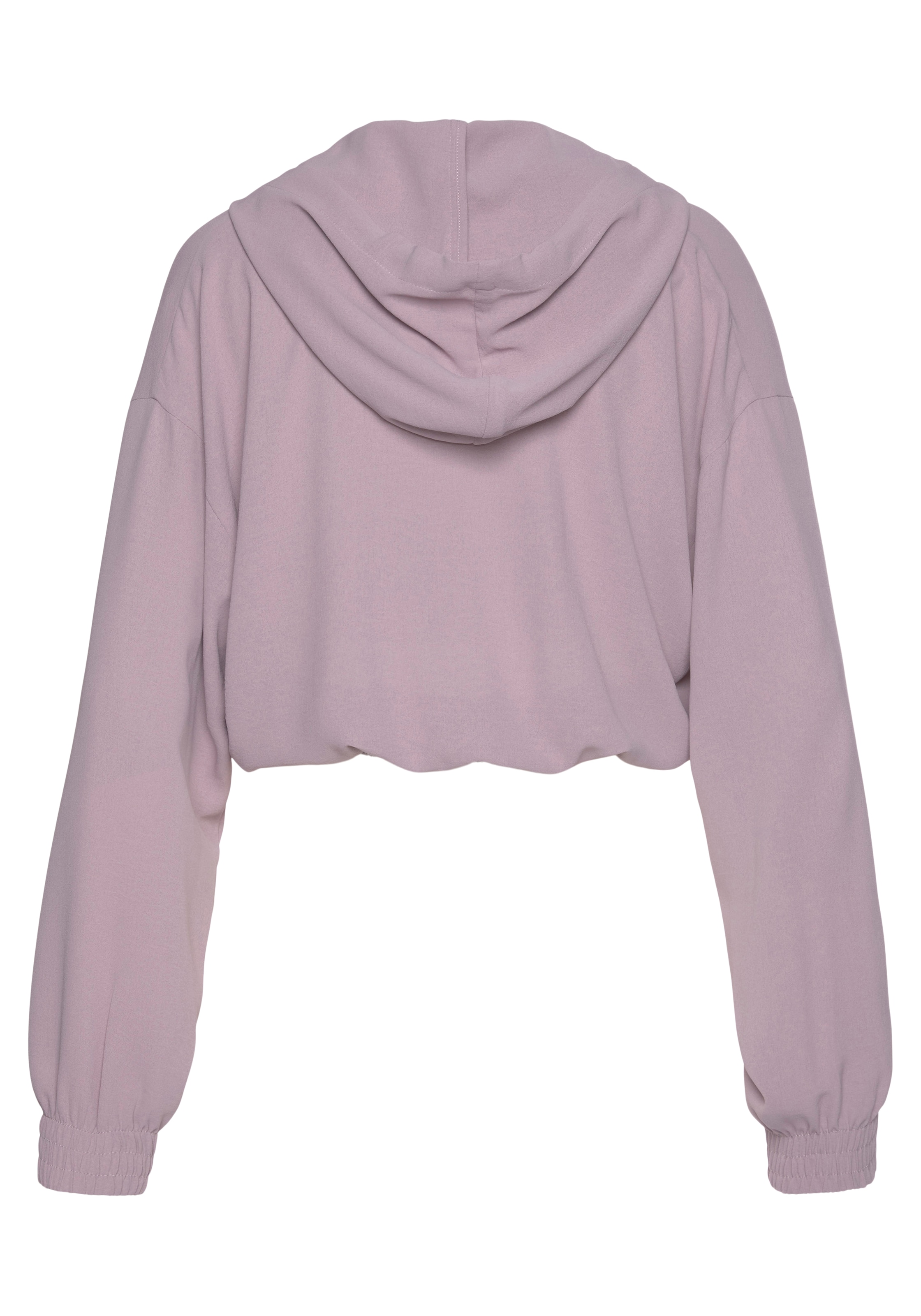 purpurinė LASCANA Megztinis be užsegimo