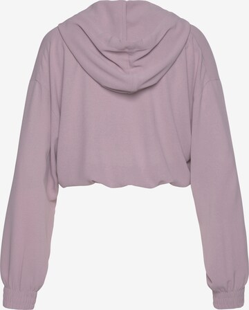 LASCANA Sweatshirt in Purple