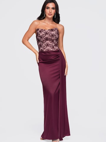 Ombre Abendkleid‌‌‌‌‌‌‌‌‌ in Rot