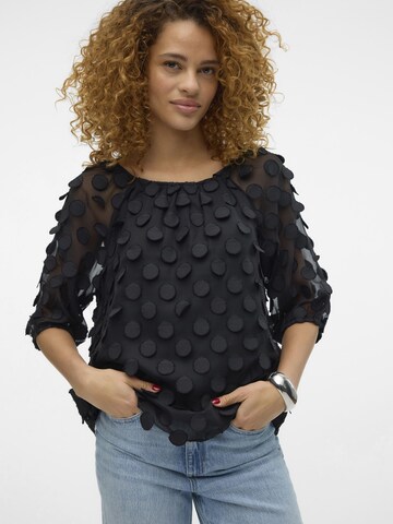 VERO MODA Blouse 'DOT ' in Black