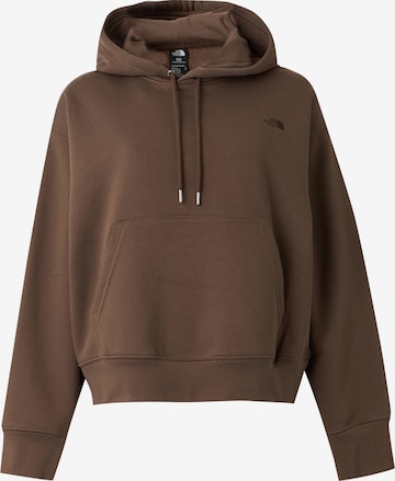 Sweat-shirt 'ESSENTIAL SIMPLE DOM' THE NORTH FACE en marron : devant