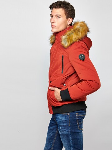 KOROSHI Winterjacke 'Jägerin Jägerin' in Rot