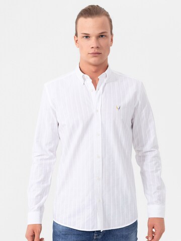 By Diess Collection Regular fit Overhemd in Wit: voorkant