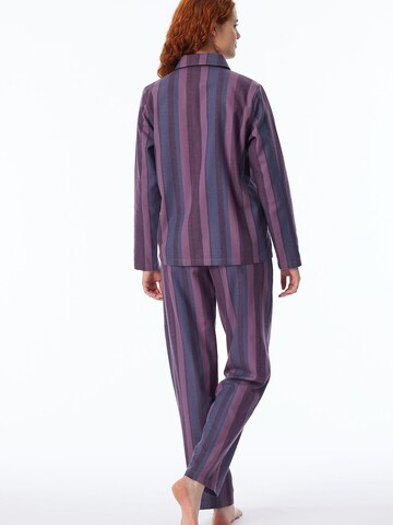 SCHIESSER Pyjama in Lila