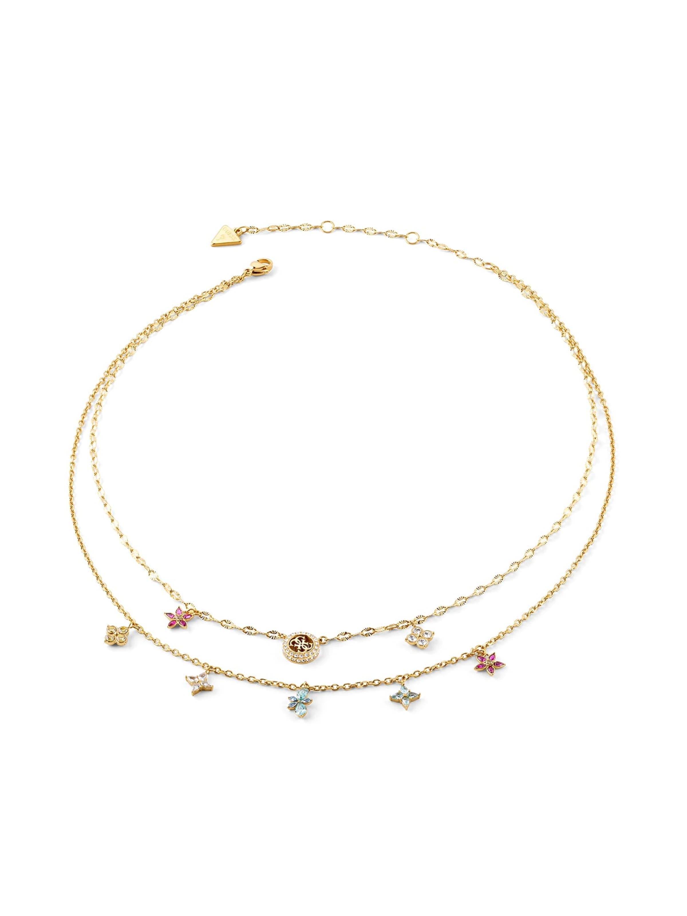 GUESS Kette 'Secret Garden' in Gold: Vorderseite