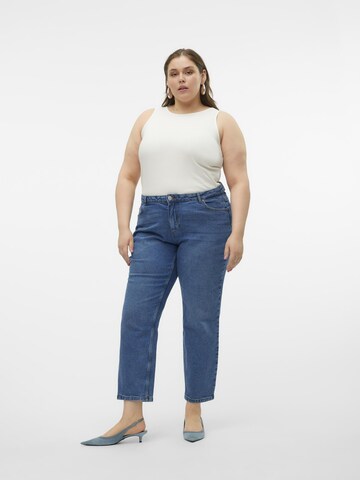 Vero Moda Curve Regular Jeans in Blauw