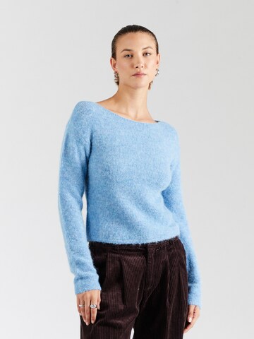 Pull-over 'EAST' AMERICAN VINTAGE en bleu : devant