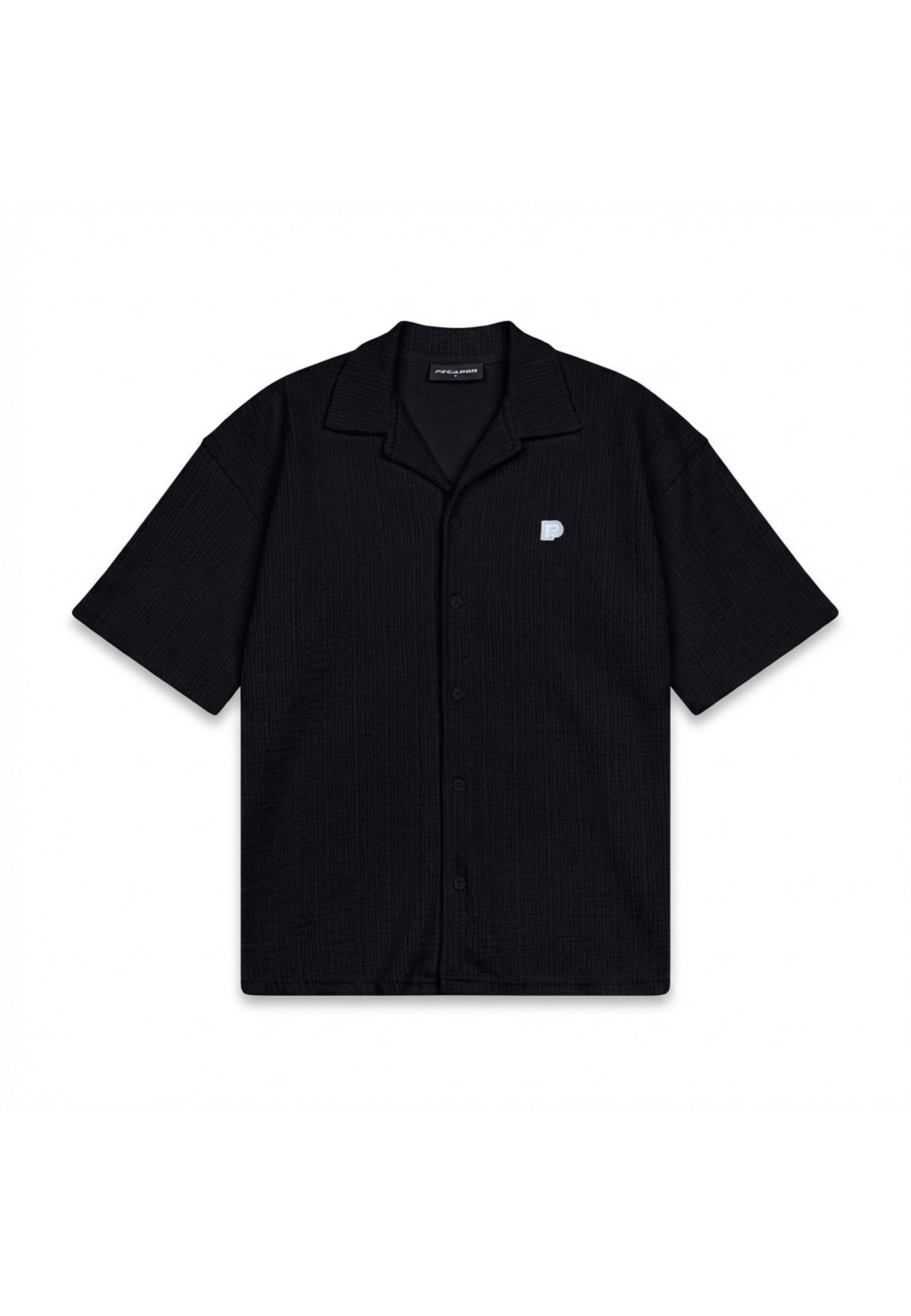 Coupe regular Chemise Pegador en noir : devant