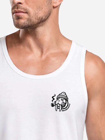 Neverless Shirt 'Walross' in White