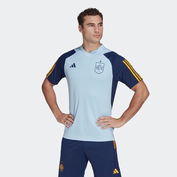 ADIDAS PERFORMANCE - Camiseta de fútbol 'Spain Tiro ' en azul: frente