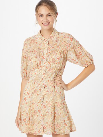 Free People Kleid 'BONNIE' in Gelb: predná strana