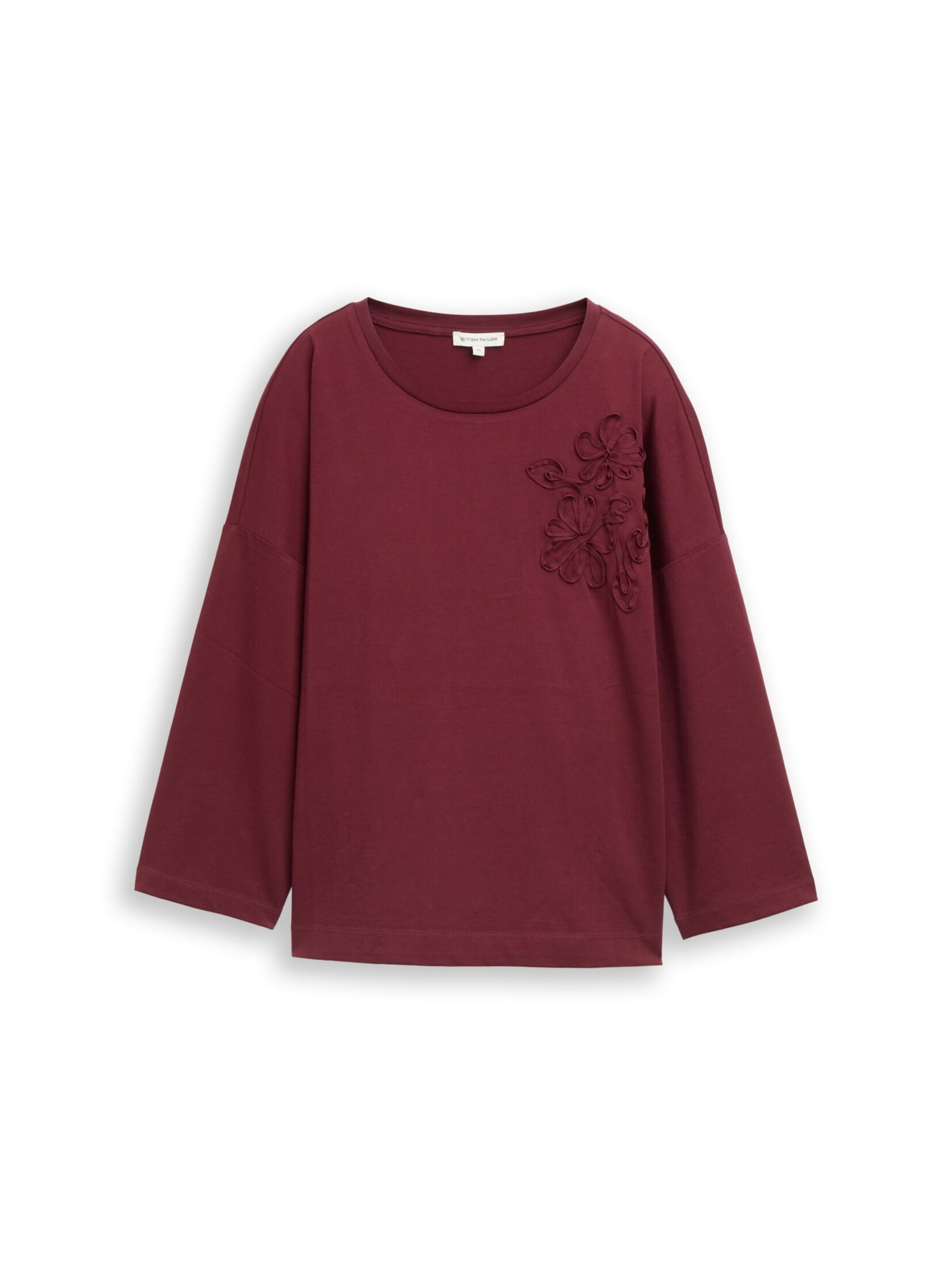 TOM TAILOR Shirt in Rot: Vorderseite