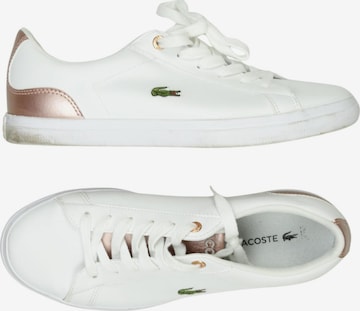 LACOSTE Sneaker 35 in Weiß: Vorderseite