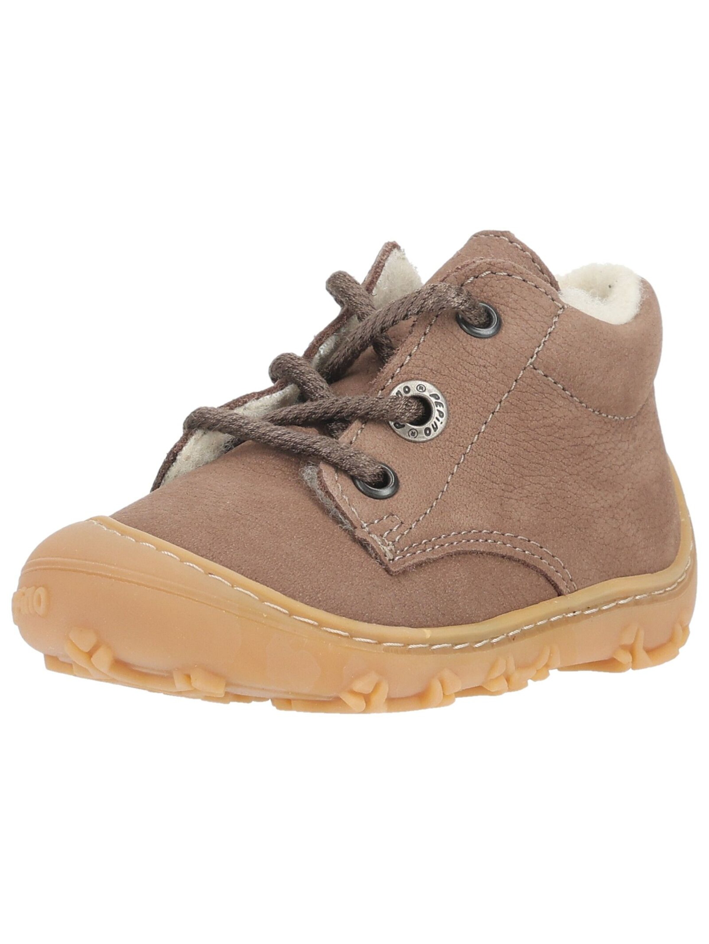 Scarpa bassa di Pepino in marrone: frontale