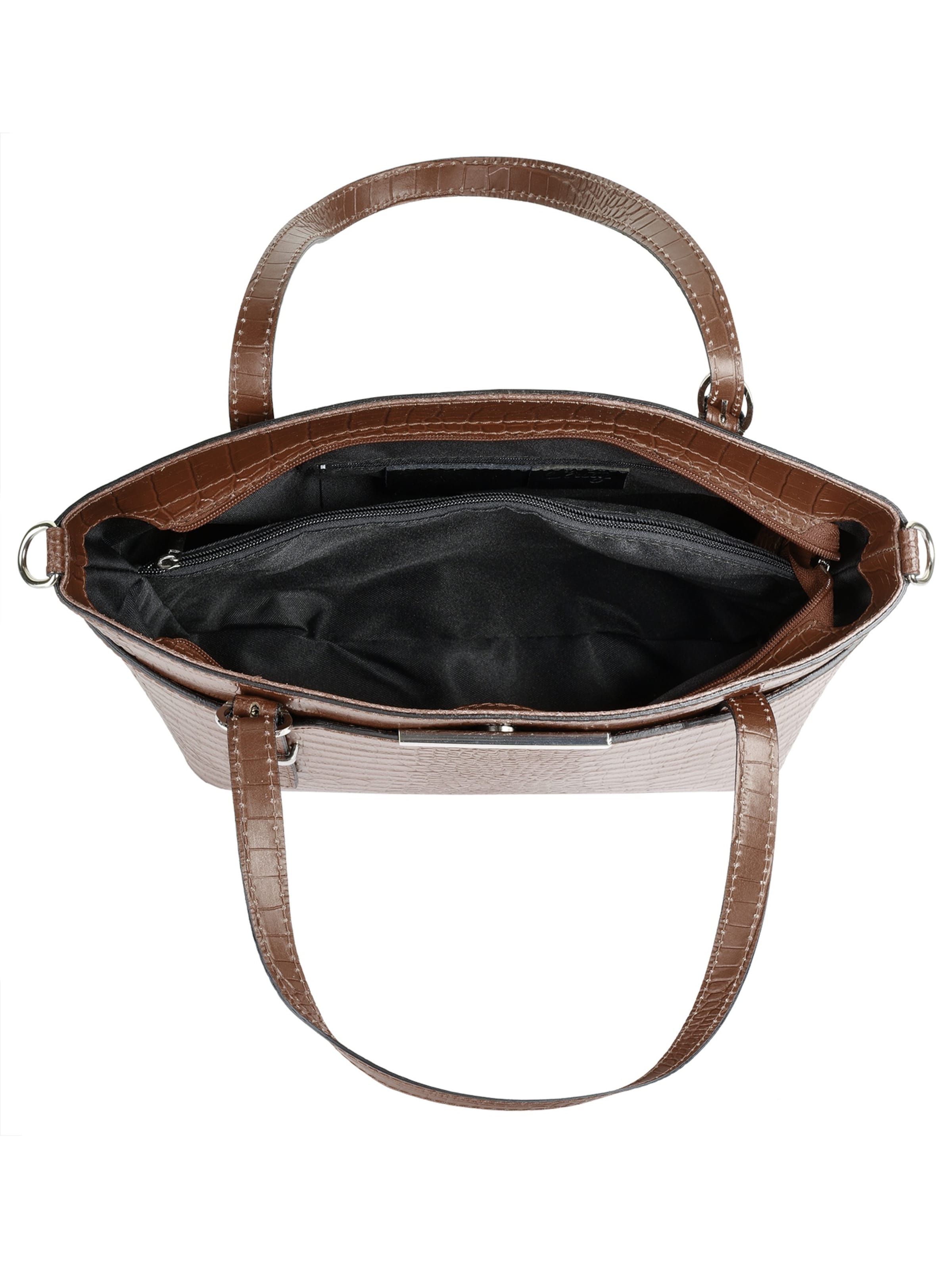 Cluty Handbag in Brown