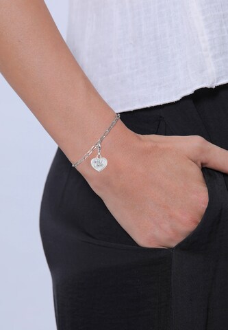 ELLI Pendant 'Self Love' in Silver: front
