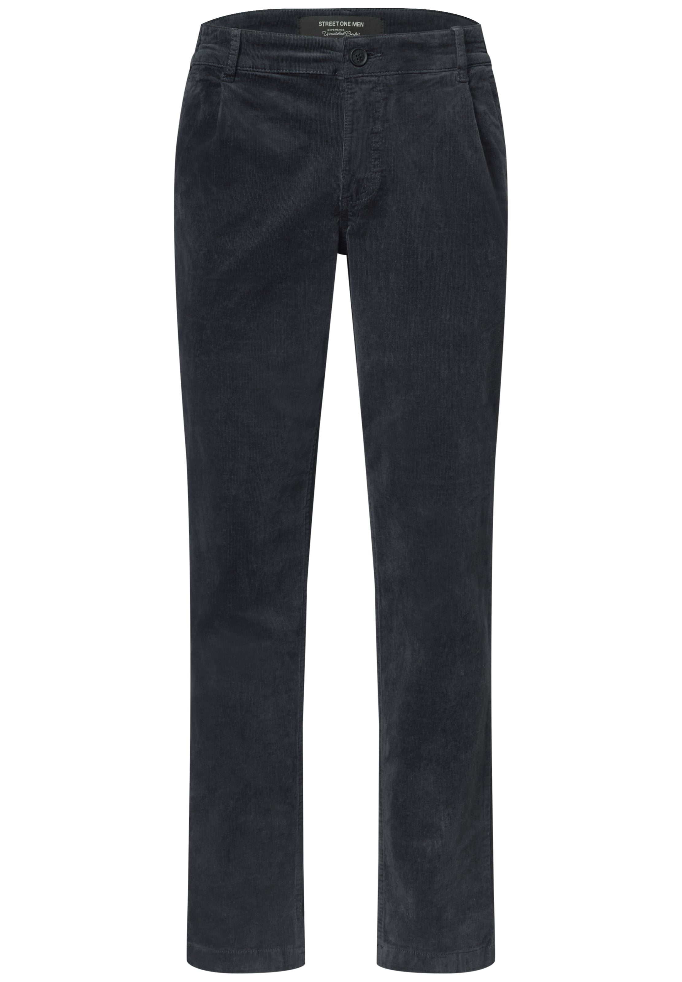 Street One MEN Regular Chinohose in Blau: Vorderseite
