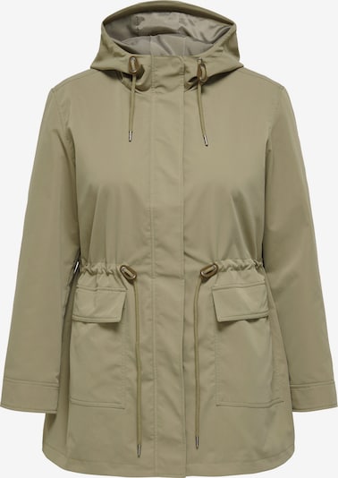 ONLY Carmakoma Välikausiparka 'CARLouise' värissä khaki, Tuotenäkymä
