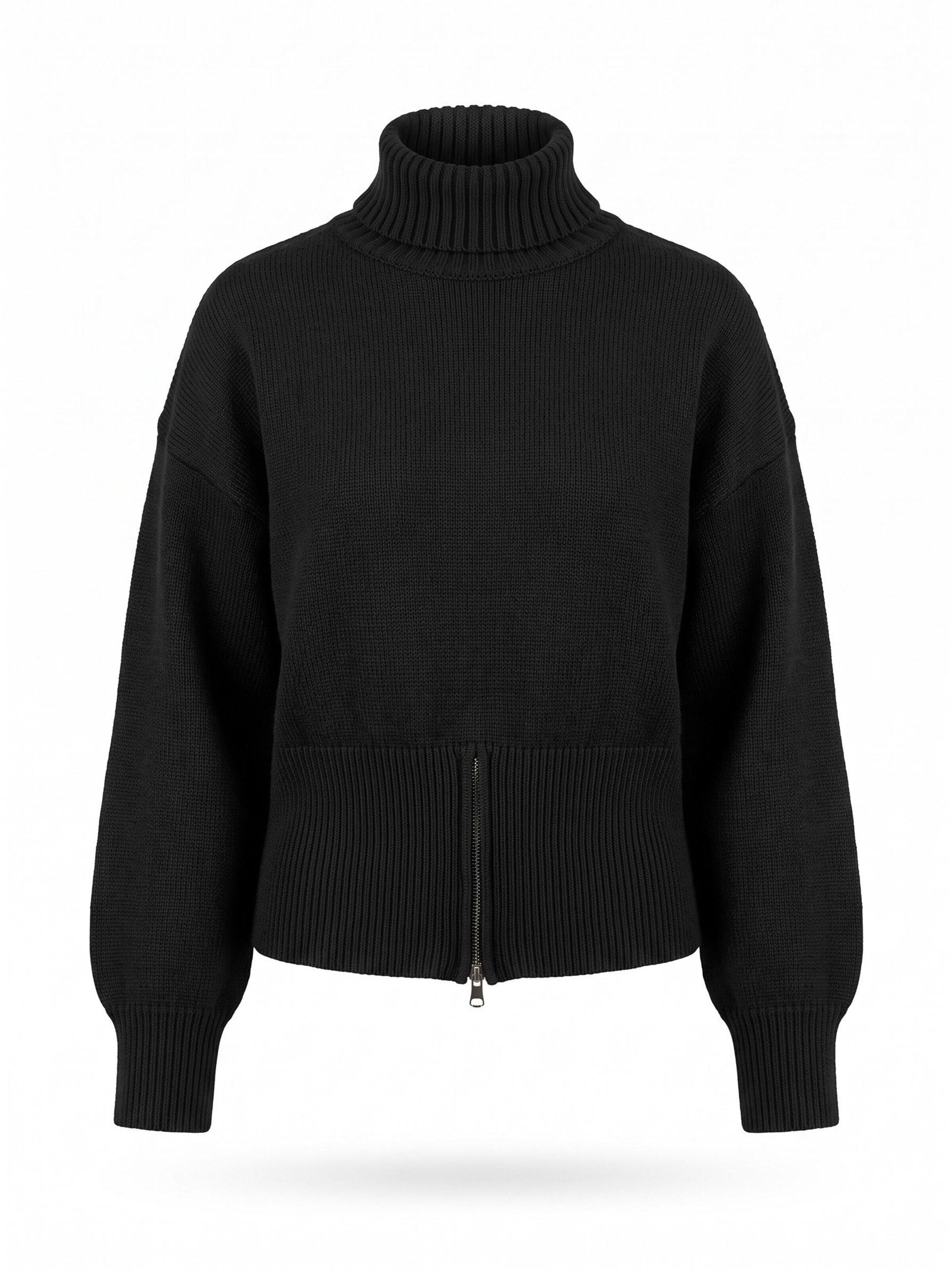 Viore Pullover 'Sweater'‌‌‌‌‌ in Schwarz: Vorderseite