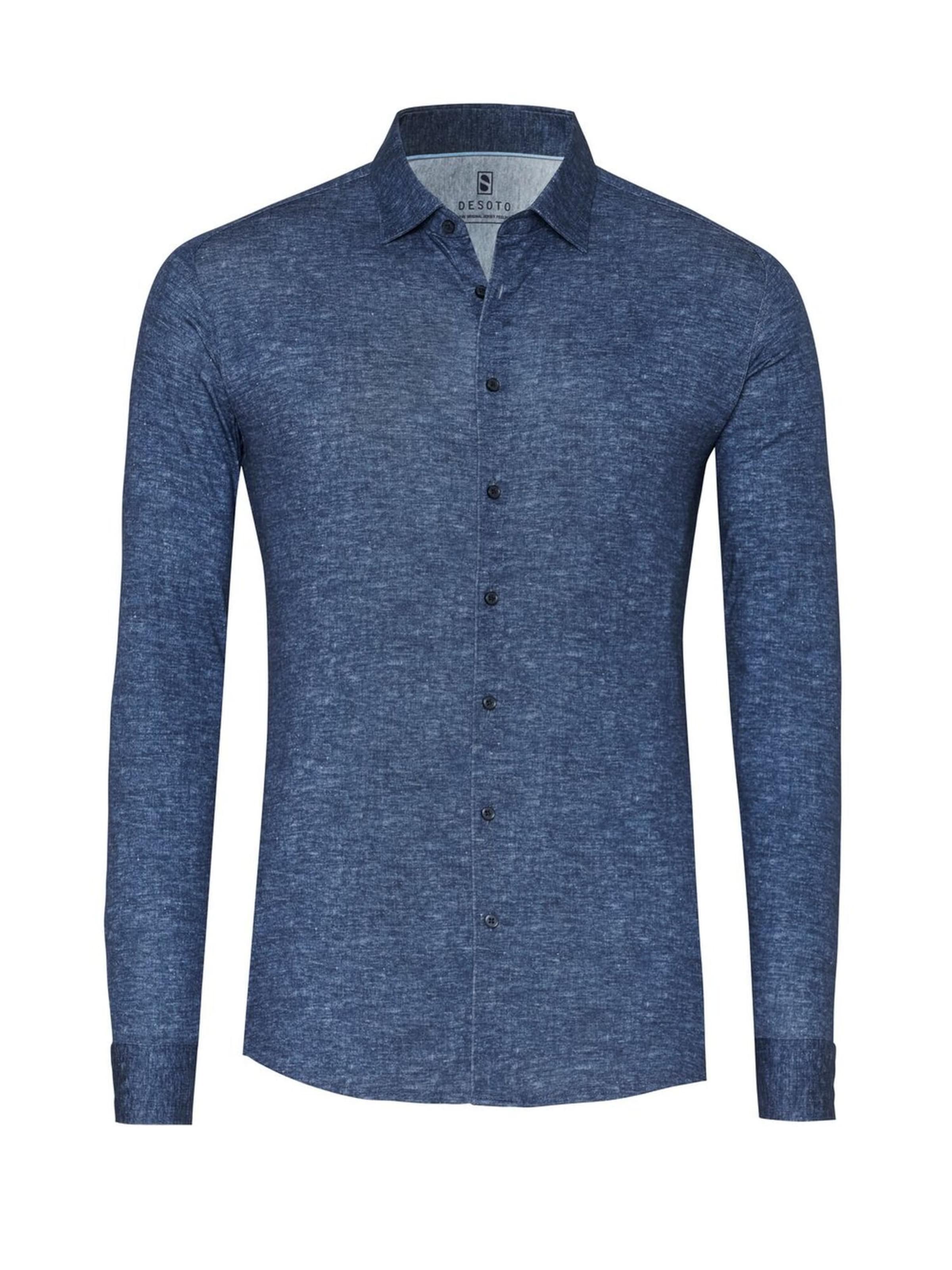 DESOTO Hemd in Blau: Vorderseite