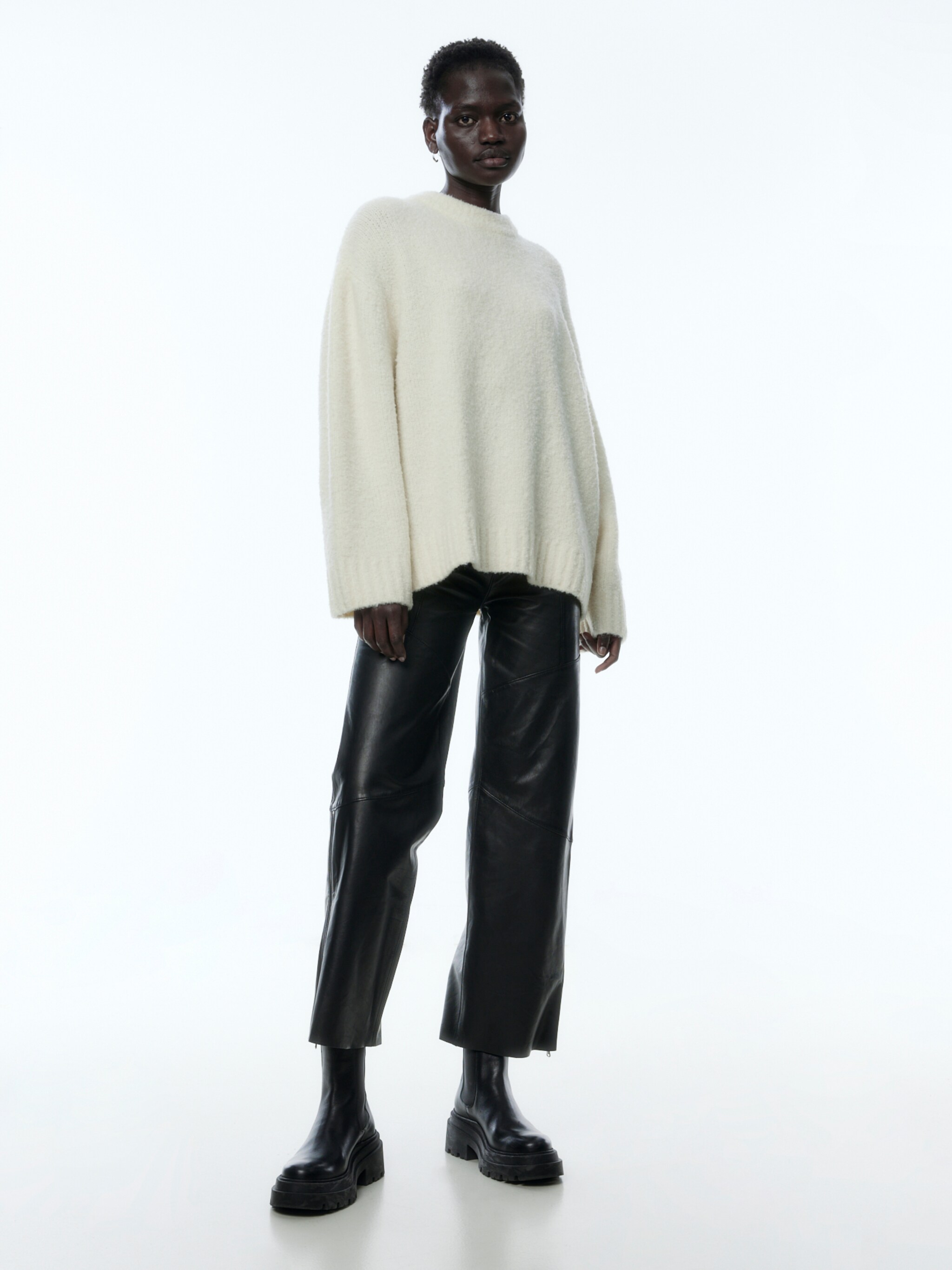 EDITED Produits Pull-over 'Wilhelmina' beige