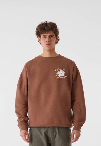 Lost Youth Sweatshirt in Brown: front