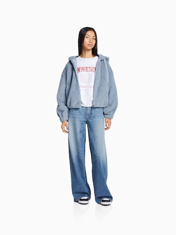 Bershka Between-Season Jacket in Blue