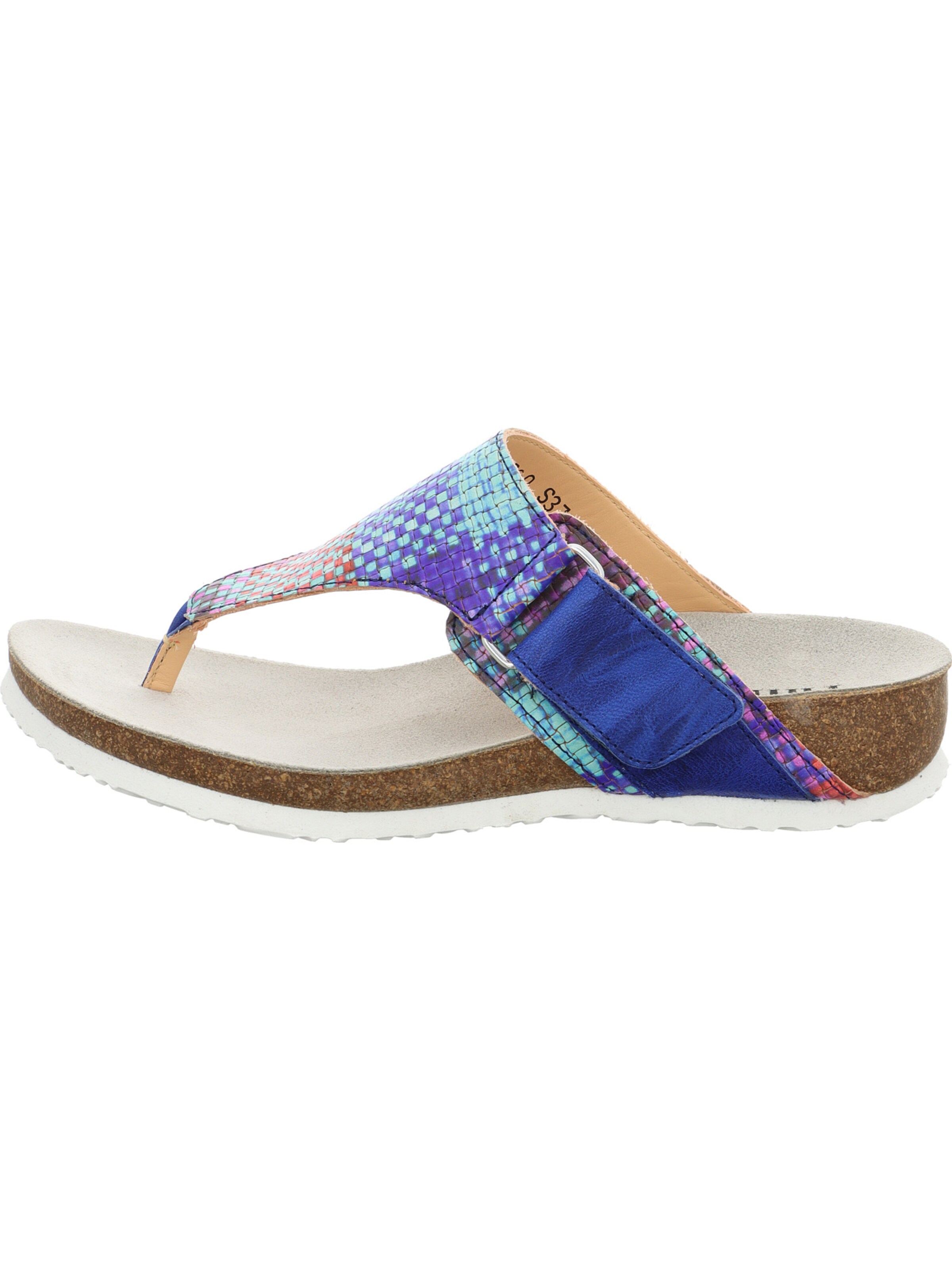 THINK! T-Bar Sandals 'Julia' in Blue