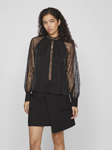 VILA Blouse in Zwart: voorkant