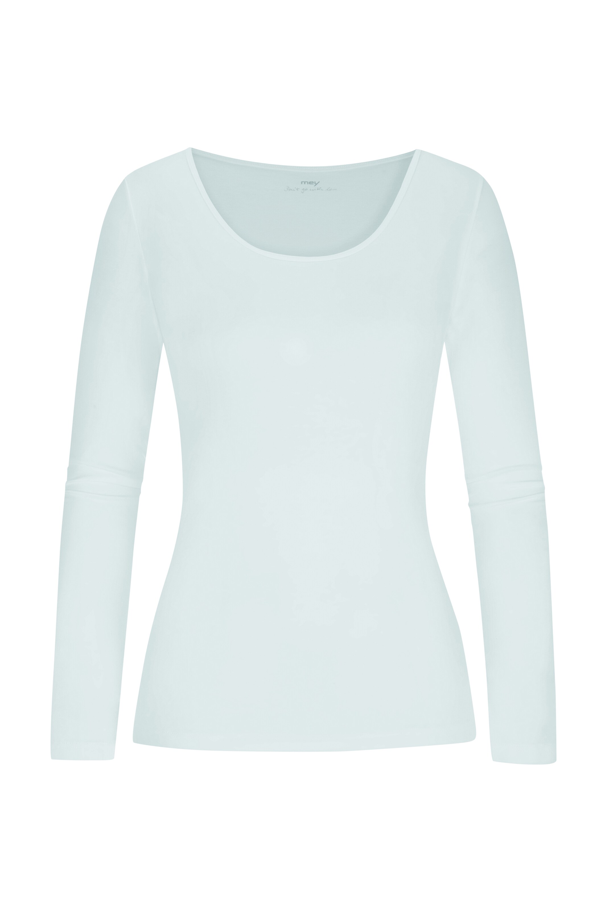 Chemise de nuit Mey en blanc : devant