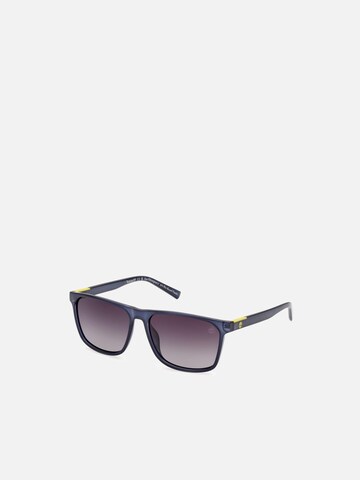 TIMBERLAND Zonnebril 'Timberland TB9312 Matte dark red 59/15/145 MAN Sunglasses' in Blauw
