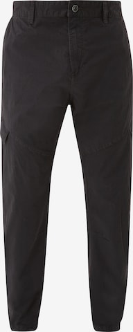 QS Klapptaskutega püksid, värv hall: eest vaates