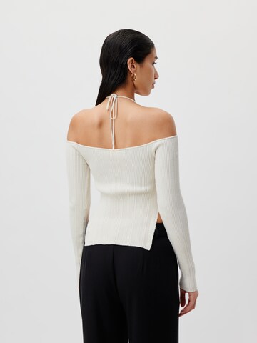 LeGer by Lena Gercke Pullover 'Christina' i hvid