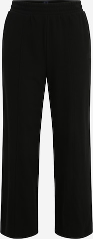 Gap Petite - Pierna ancha Pantalón en negro: frente