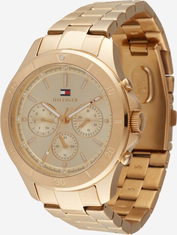 TOMMY HILFIGER - Reloj analógico en oro: frente